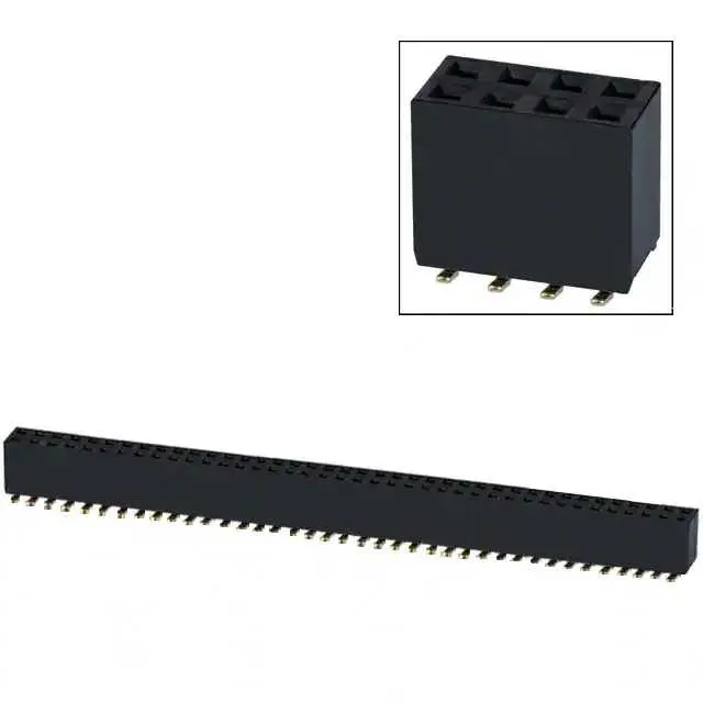 NPPC392KFMS-RC (CONN FMALE 78POS DL.1 GOLD SMD")