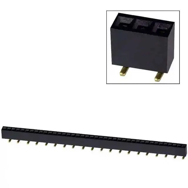NPPC401KFXC-RC (CONN FEMALE 40POS.100 GOLD SMD")