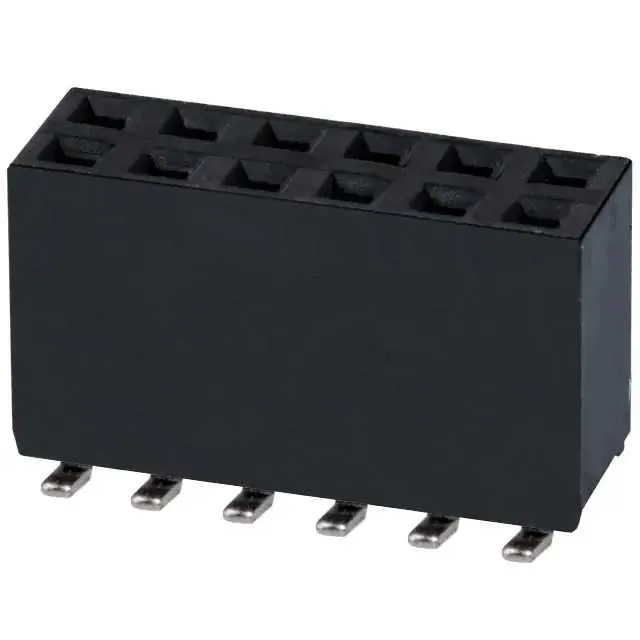 NPTC062KFMS-RC (CONN FEMALE 12POS DL.1 TIN SMD")