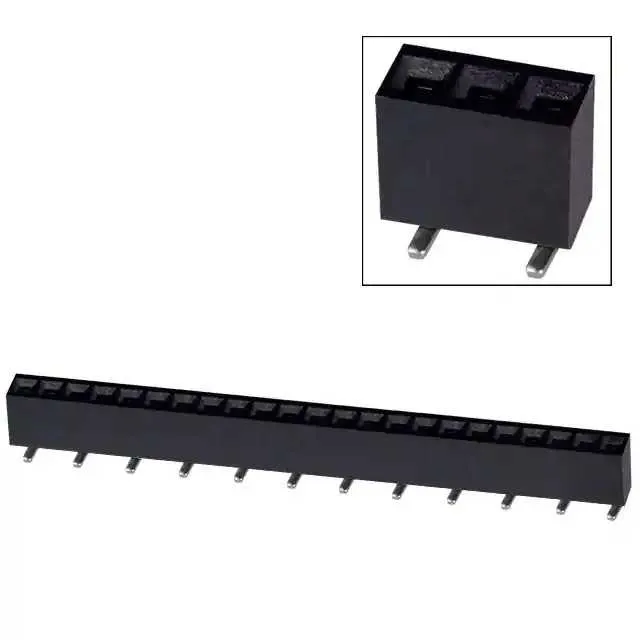 NPTC231KFXC-RC (CONN FEMALE 23POS.1 SMD TIN")