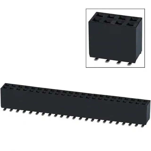 NPTC232KFMS-RC (CONN FEMALE 46POS DL.1 TIN SMD")