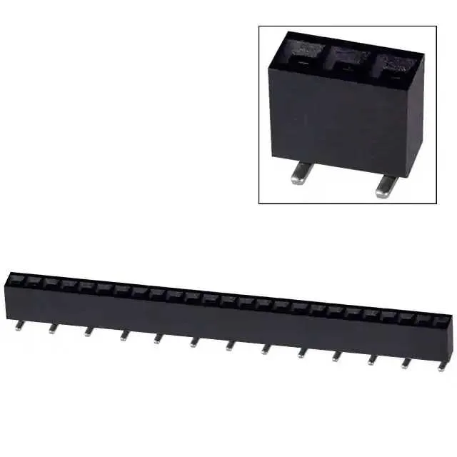 NPTC251KFXC-RC (CONN FEMALE 25POS.1 SMD TIN")