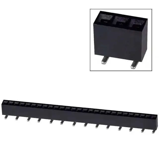 NPTC271KFXC-RC (CONN FEMALE 27POS.1 SMD TIN")