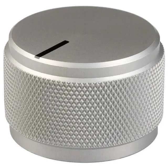 OEDL-90-1-6 (KNOB KNURLED 0.125 METAL")