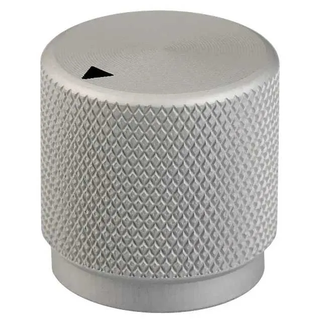 OEJA-63-3-6 (KNOB KNURLED 0.125 METAL")