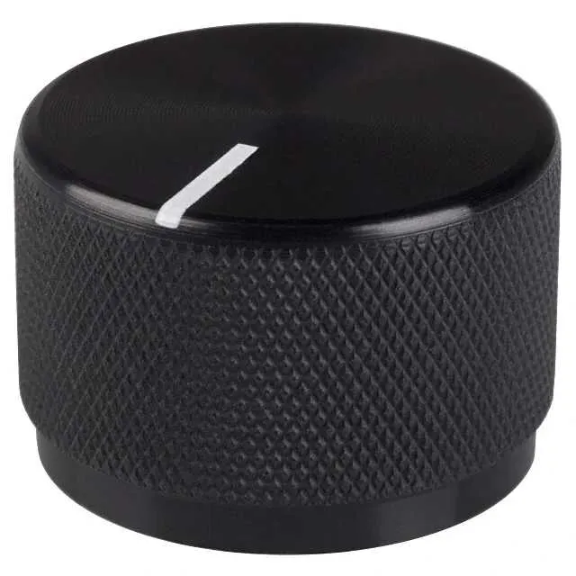 OEJL-90-4-6 (KNOB KNURLED 0.125 METAL")