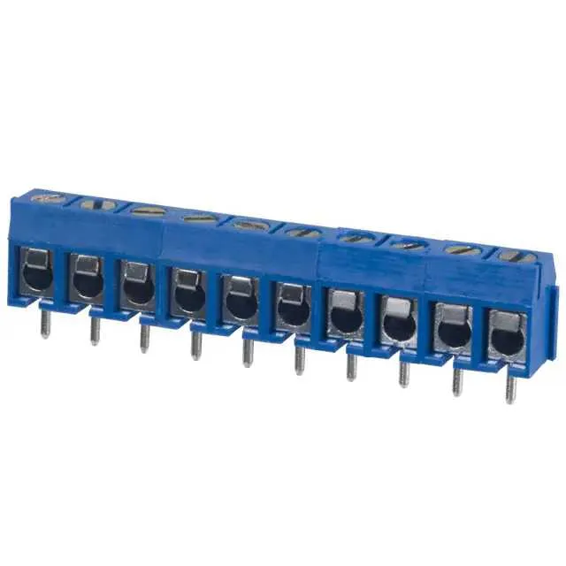OSTTC100162 (TERM BLOCK 5MM VERT 10POS PCB)