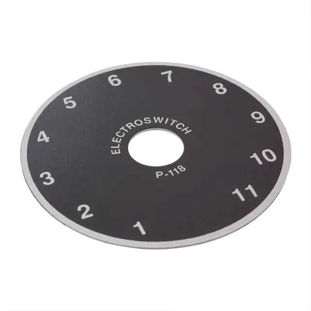 P118 (DIAL PLATE 1-11 DIGIT 1.87DIA")