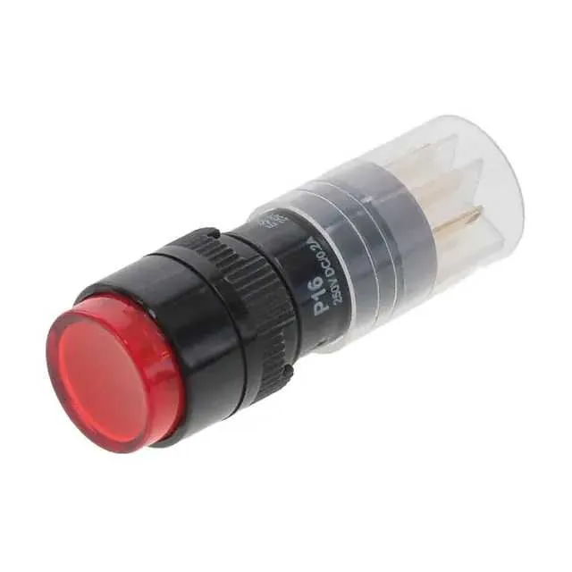 P16OAR110RED (SWITCH PUSHBUTTON SPDT 8A 125V)