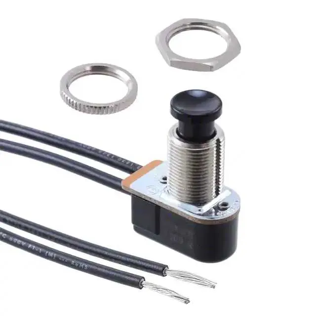 P27F-BL (SWITCH PUSH SPST-NO 6A 125V)