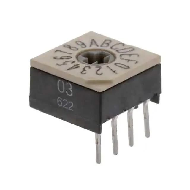 P60A703 (SWITCH ROTARY DIP HEX 150MA 24V)