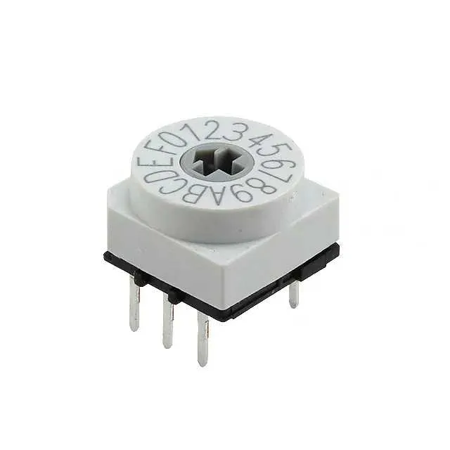 P65THR703 (SWITCH ROTARY DIP HEX 200MA 50V)