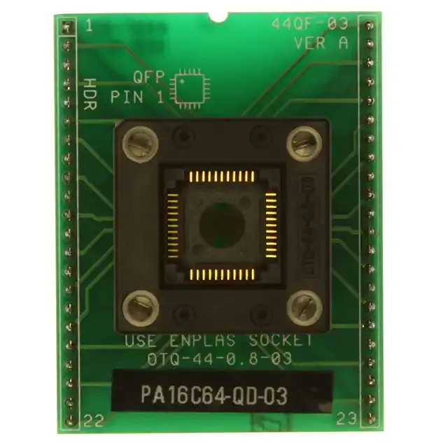 PA16C64-QD-03 (ADAPTER 44-TQFP TO 40-DIP)