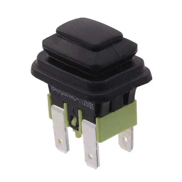 PA4R1EC1100 (SWITCH PUSH DPST-NO 16A 125V)