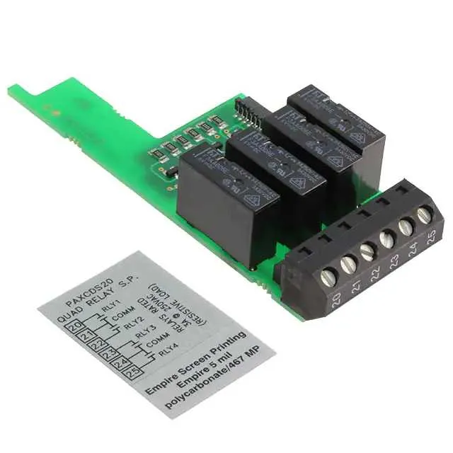 PAXCDS20 (OPTION CARD OUTPUT PAX 4 RELAY)