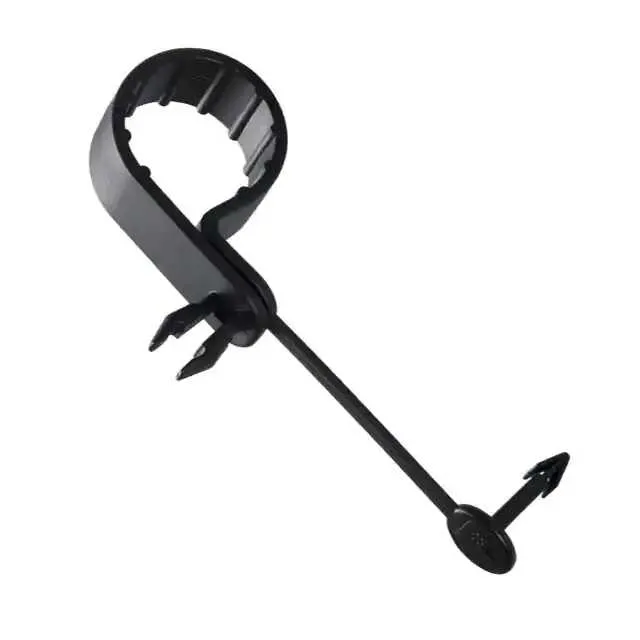 PC087-H25D-D0 (CBL CLAMP P-TYPE BLACK PUSH IN)