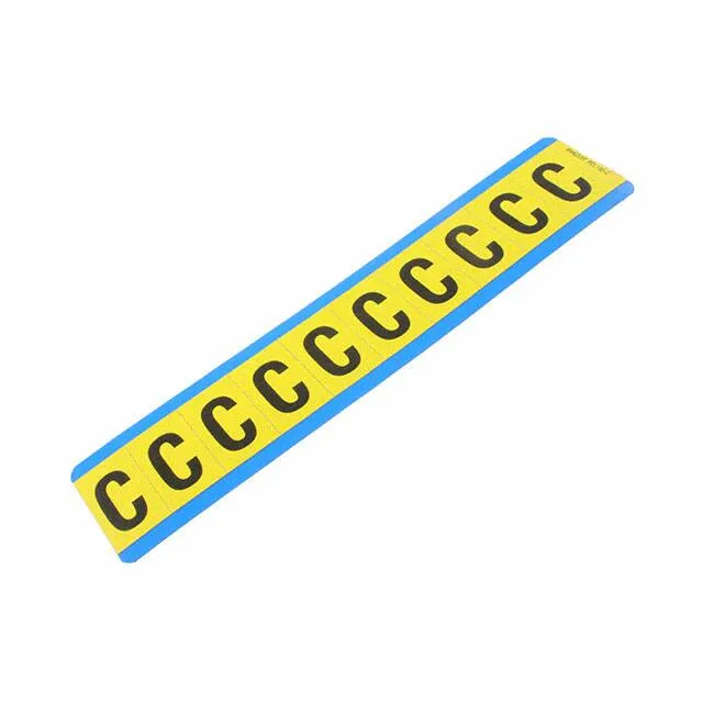 PCL100-C (LETTER, VINYL CLOTH, 'C', 1H, 1")