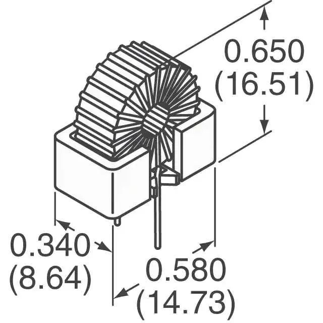 PE-92100KNL (FIXED IND 25UH 2.6A 43 MOHM TH)