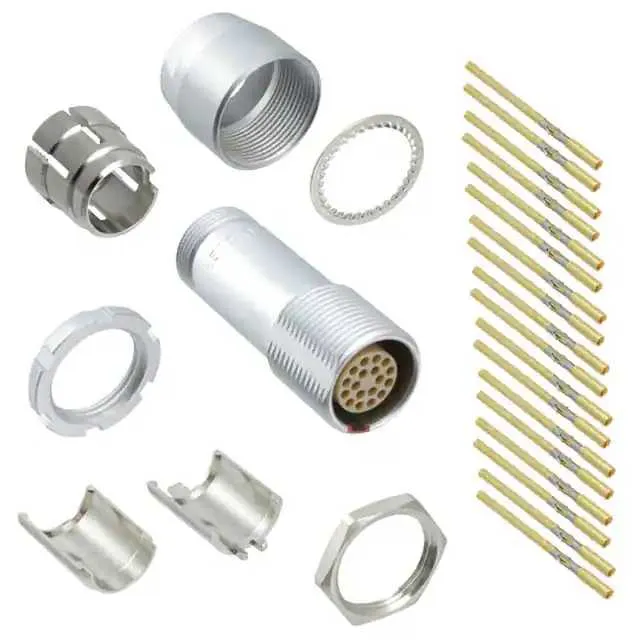 PFG.2B.318.CYMD92 (CONN RCPT FMALE 18POS GOLD CRIMP)