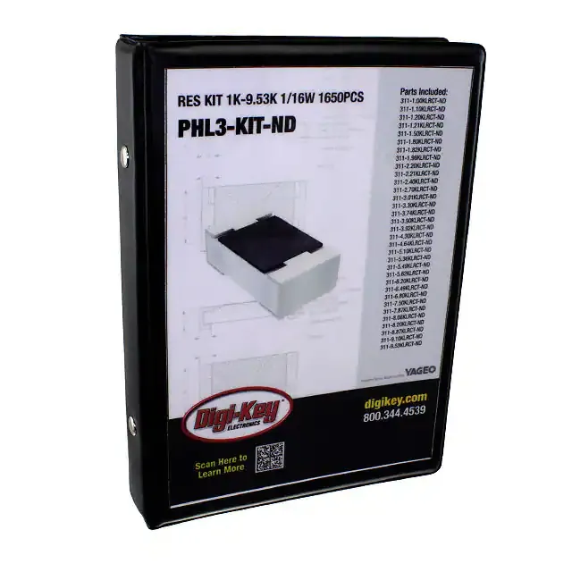 PHL3-KIT (RES KIT 1K-9.53K 1/16W 1650PCS)