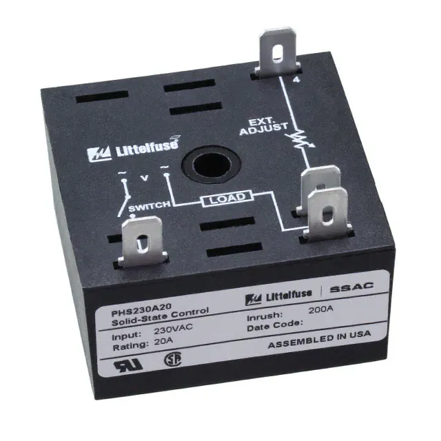 PHS230A20 (RELAY SS 230VAC 20A PHASE CNTRL)