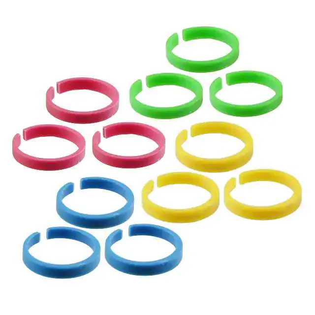 PK007-006 (COLOR CODING RINGS PACK OF 8)
