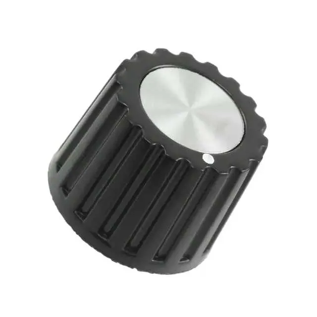 PK1100B1/4 (KNOB SERRATED 0.250 PLASTIC")