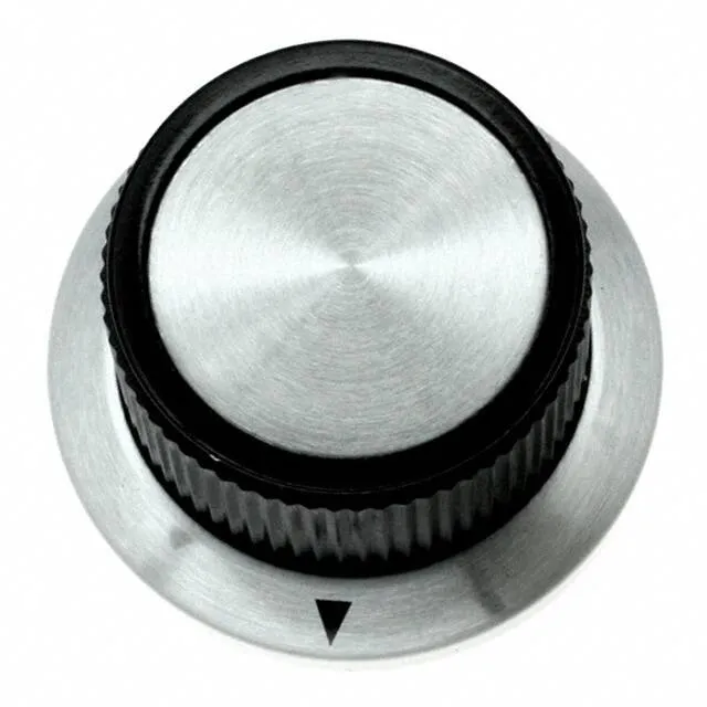 PKD70B1/4 (KNOB KNURLED W/SKRT 0.250 PLAST")