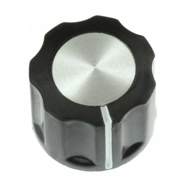 PKE60B1/4 (KNOB FLUTED 0.250 PLASTIC")
