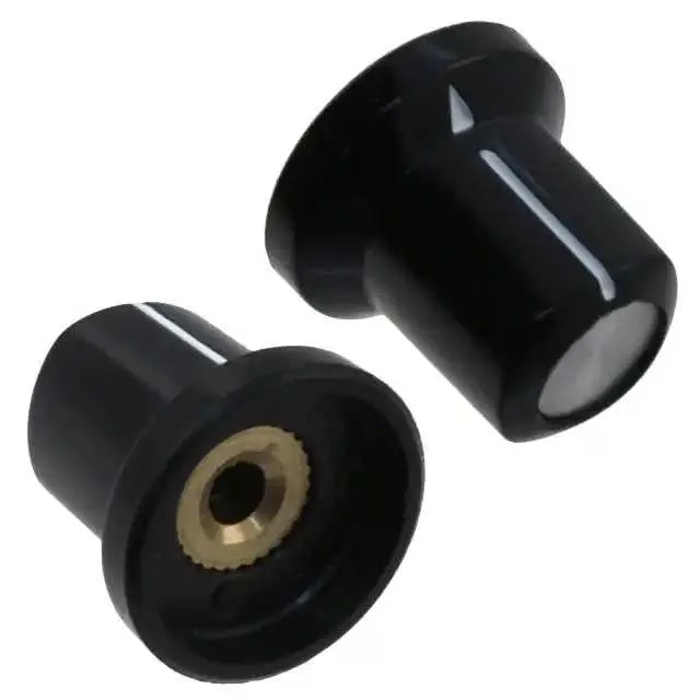 PKF50B1/8 (KNOB QUAD W/SKIRT 0.126 PLASTIC")