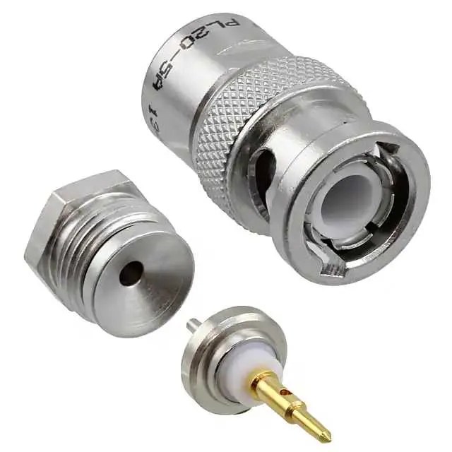 PL20-5A (CONN BNC PLUG STR 50 OHM SOLDER)