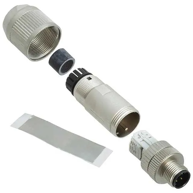 1543223 (CONN PLUG MALE 4POS GOLD IDC)