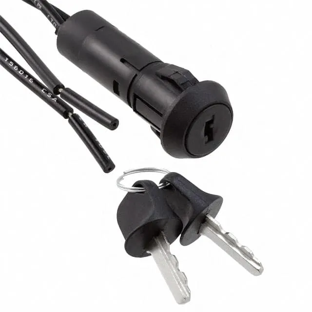 PM0613EBMWCKQ22 (SWITCH KEYLOCK 2POS SPST 4A 125V)