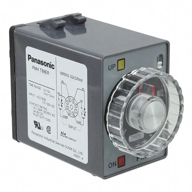 PMH-10M-AC120V (RELAY TIME DELAY 10MIN 7A 250V)