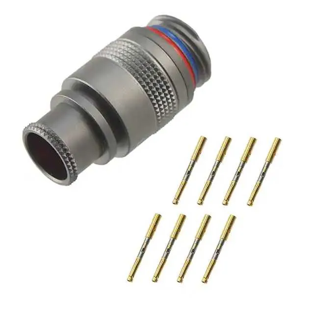 PMN.1M.308.XLMT (CONN RCPT FMALE 8POS GOLD CRIMP)