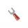 PMNF1-4F-C (CONN SPADE TERM 18-22AWG M4 RED)