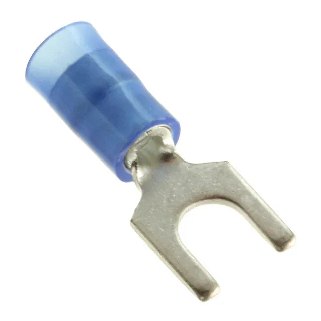 PN14-10F-M (CONN SPADE TERM 14-16AWG #10 BLU)