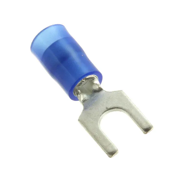 PN14-8F-M (CONN SPADE TERM 14-16AWG #8 BLU)