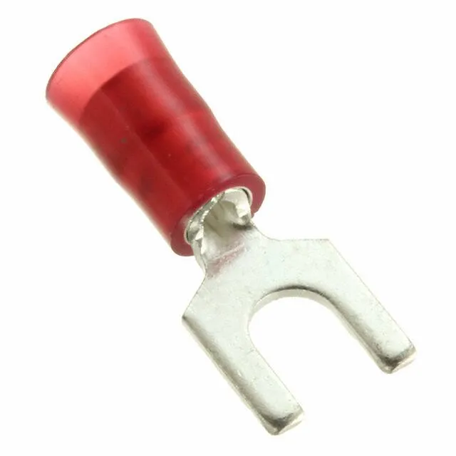 PN18-8F-M (CONN SPADE TERM 18-22AWG #8 RED)