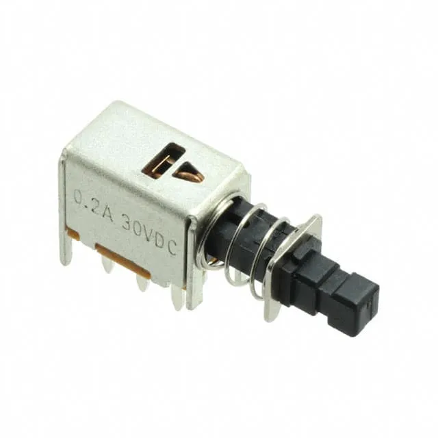PN22LESA03QE (SWITCH PUSH DPDT 0.2A 30V)