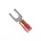 PNF18-6LFW-3K (CONN SPADE TERM 18-22AWG #6 RED)