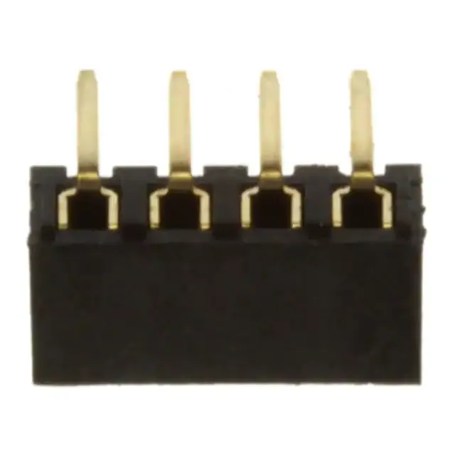 NPPN041FGGN-RC (CONN RECEPT 2MM SINGLE R/A 4POS)