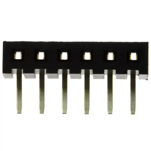 NPPN061FGGN-RC (CONN RECEPT 2MM SINGLE R/A 6POS)