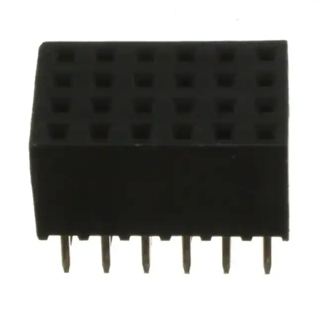 NPRN064EFCN-RC (CONN RECEPT 2MM QUAD STR 24POS)