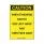PPS0503C95 (SIGN ELECTRL WARN 5X3.5" BLK/YL")