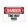 PPS0710D124 (SIGN ELECTRL WARN 10X7" BLK/RED")