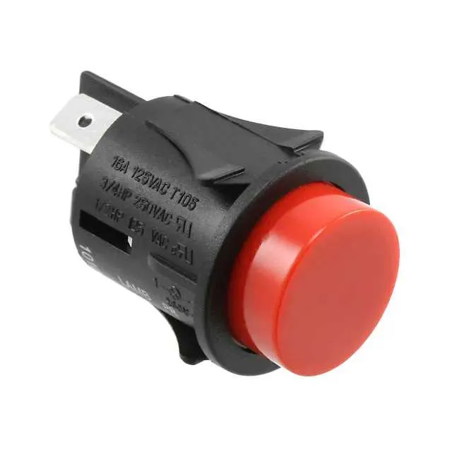 PR144C1900 (SWITCH PUSH SPST-NO 16A 125V)