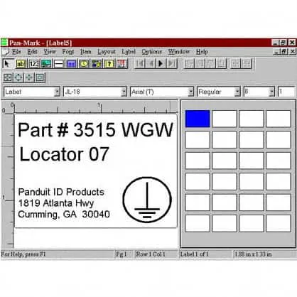 PROG-WIN2CD (CD ROM WINDOWS PAN-MARK LABELING)