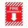 PRS1209B317 (SIGN ID/RATINGS 12X9" WHITE/RED")