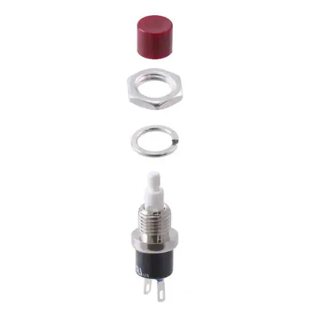 PS1024ALRED (SWITCH PUSH SPST-NO 3A 125V)